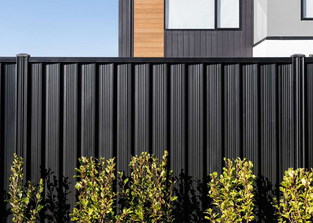 Colour steel Classic - Johnson Fencing Christchurch project